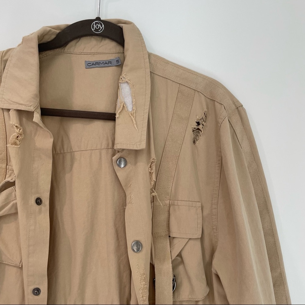 CARMAR Distressed Utility Jacket - Picture 6 of 7